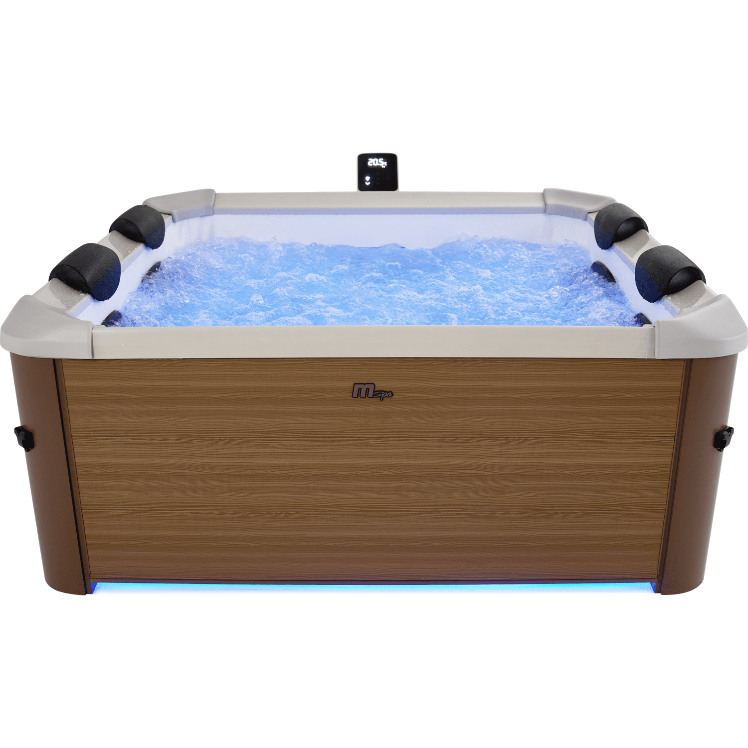 MSPA - Spa carré 140 cm x 140cm AMBER 6 places